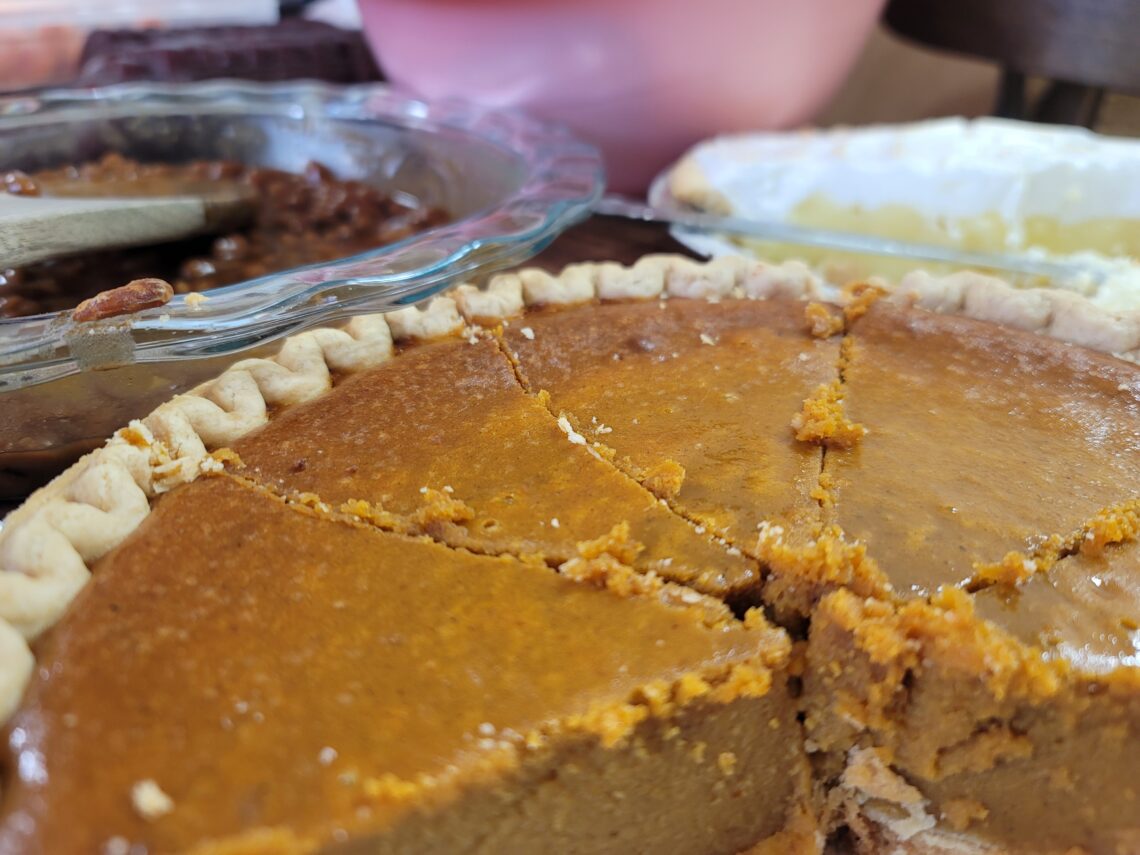 Pumpkin Pie for Thanksgiving