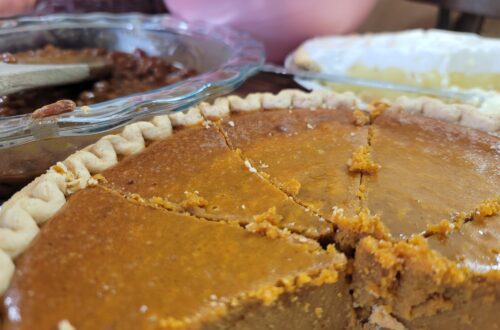 Pumpkin Pie for Thanksgiving